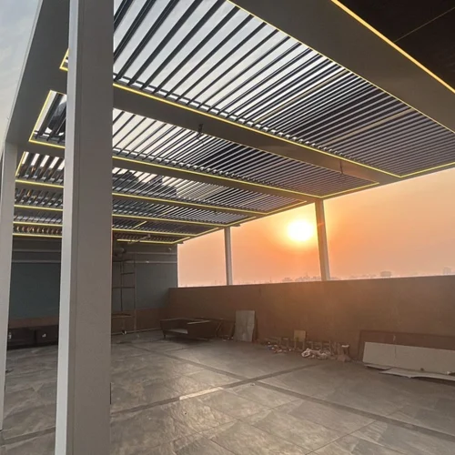 D’cent Roof Prato roofing system over a terrace